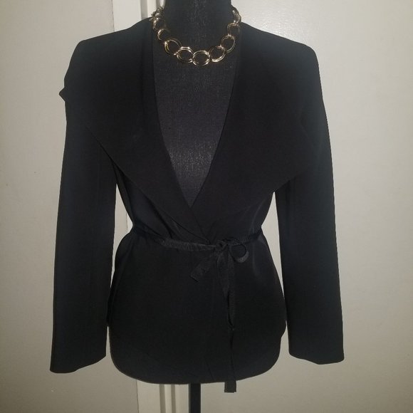 MaxMara Cardigan Tie Blazer - Size 2